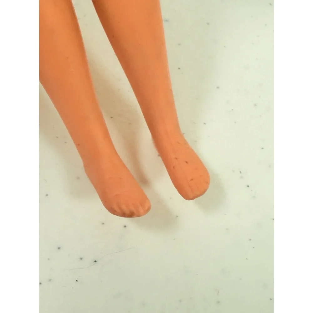 VINTAGE 1969 Taiwán DRAMATIC NEW LIVING SKIPPER DOLL Strawberry Blonde Barbie